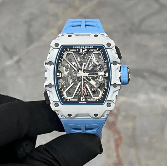 Richard Mille Unworn 2022 RM 35-03 Rafa Nadal White Carbon / Quartz TPT