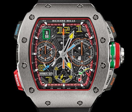 Richard Mille Unworn RM 65-01 Split-Seconds Chronograph Titanium