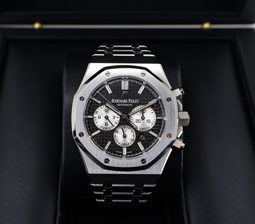 Audemars Piguet Royal Oak Chronograph Watch-Black Dial 41mm-26331ST.OO.1220ST.02