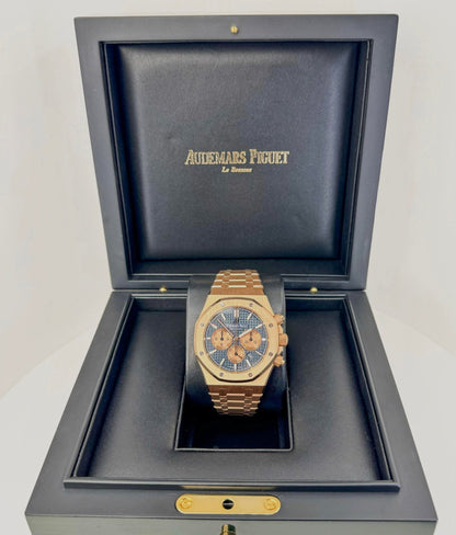 Audemars Piguet Royal Oak Chronograph Watch-Blue Dial 41mm-26331OR.OO.1220OR.01