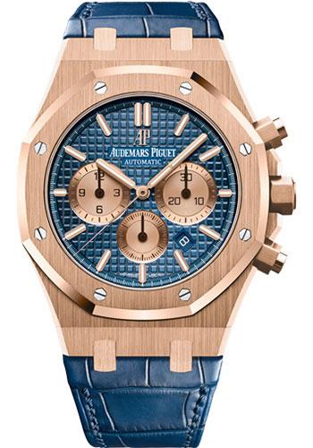 Audemars Piguet Royal Oak Chronograph Watch-Blue Dial 41mm-26331OR.OO.D315CR.01