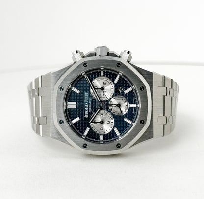 Audemars Piguet Royal Oak Chronograph Watch-Blue Dial 41mm-26331ST.OO.1220ST.01