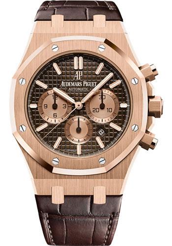 Audemars Piguet Royal Oak Chronograph Watch-Brown Dial 41mm-26331OR.OO.D821CR.01