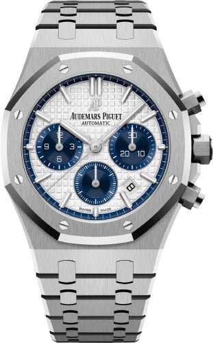 Audemars Piguet Royal Oak Chronograph Watch-Silver Dial 38mm-26315ST.OO.1256ST.01