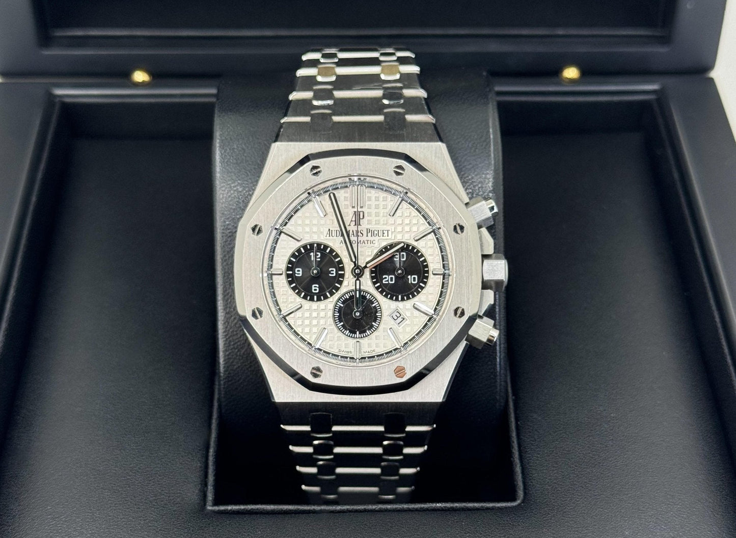 Audemars Piguet Royal Oak Chronograph Watch-Silver Dial 41mm-26331ST.OO.1220ST.03