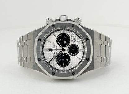 Audemars Piguet Royal Oak Chronograph Watch-Silver Dial 41mm-26331ST.OO.1220ST.03