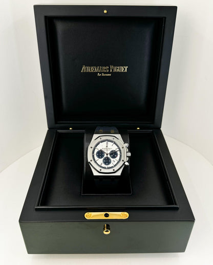 Audemars Piguet Royal Oak Chronograph Watch - Silver Toned - Dial 41mm - 26326ST.OO.D027CA.01