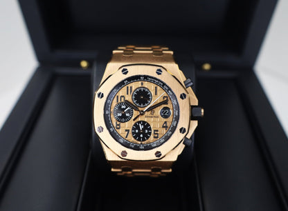 Audemars Piguet Royal Oak Offshore Champagne 42mm Rose Gold 26470OR.OO.1000OR.01