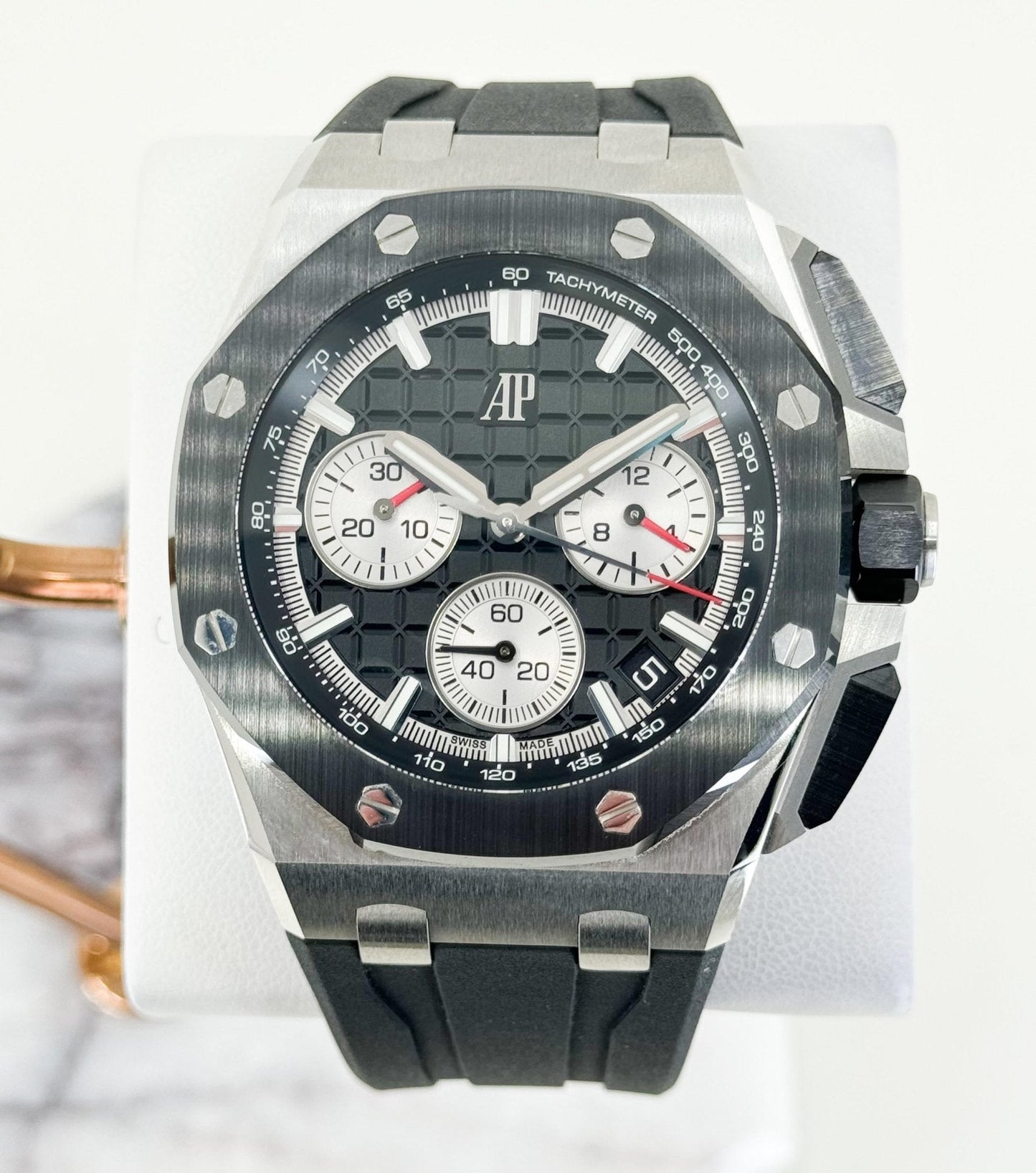 Audemars Piguet Royal Oak Offshore Chronograph Watch Black Dial 43mm-26420SO.OO.A002CA.01