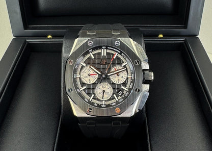 Audemars Piguet Royal Oak Offshore Chronograph Watch Black Dial 43mm-26420SO.OO.A002CA.01