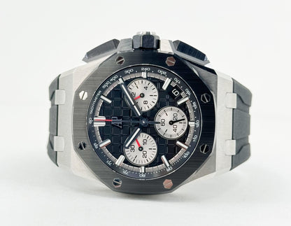 Audemars Piguet Royal Oak Offshore Chronograph Watch Black Dial 43mm-26420SO.OO.A002CA.01