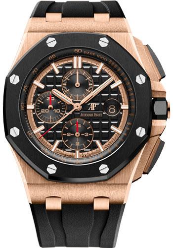 Audemars Piguet Royal Oak Offshore Chronograph Watch-Black Dial 44mm-26401RO.OO.A002CA.02