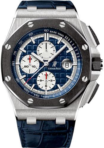 Audemars Piguet Royal Oak Offshore Chronograph Watch-Blue Dial 44mm-26401PO.OO.A018CR.01