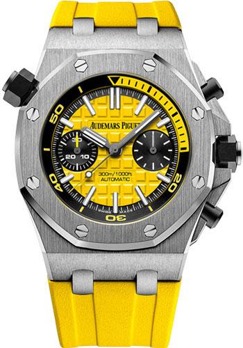 Audemars Piguet Royal Oak Offshore Diver Chronograph Limited Edition of 375 Watch-Yellow Dial 42mm-26703ST.OO.A051CA.01