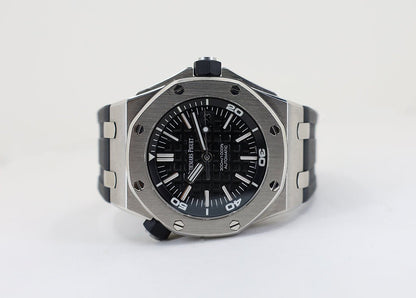 Audemars Piguet Royal Oak Offshore Diver Watch-Black Dial 42mm-15710ST.OO.A002CA.01