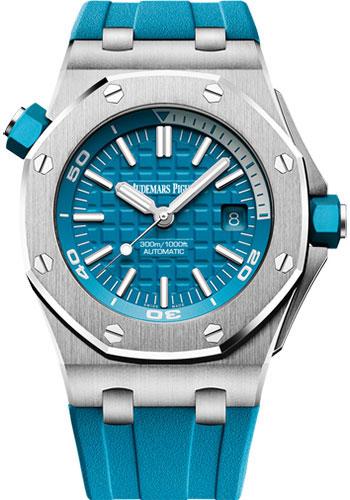 Audemars Piguet Royal Oak Offshore Diver Watch-Blue Dial 42mm-15710ST.OO.A032CA.01