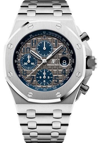 Audemars Piguet Royal Oak Offshore Selfwinding Chronograph Qeii Cup 2018 Watch-Grey Dial 42mm-26474TI.OO.1000TI.01