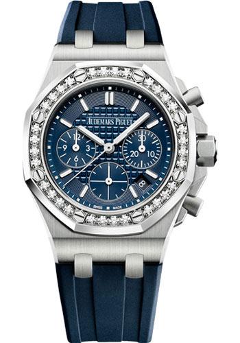 Audemars Piguet Royal Oak Offshore Selfwinding Chronograph Watch-Blue Dial 37mm-26231ST.ZZ.D027CA.01