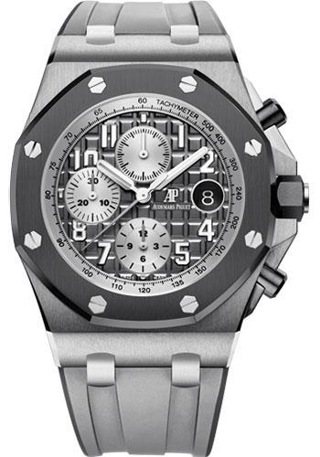 Audemars Piguet Royal Oak Offshore Selfwinding Chronograph Watch-Grey Dial 42mm-26470IO.OO.A006CA.01