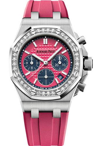 Audemars Piguet Royal Oak Offshore Selfwinding Chronograph Watch-Pink Dial 37mm-26231ST.ZZ.D069CA.01