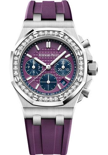 Audemars Piguet Royal Oak Offshore Selfwinding Chronograph Watch-Pink Dial 37mm-26231ST.ZZ.D075CA.01