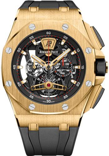 Audemars Piguet Royal Oak Offshore Tourbillon Chronograph Watch-Black Dial 44mm-26407BA.OO.A002CA.01