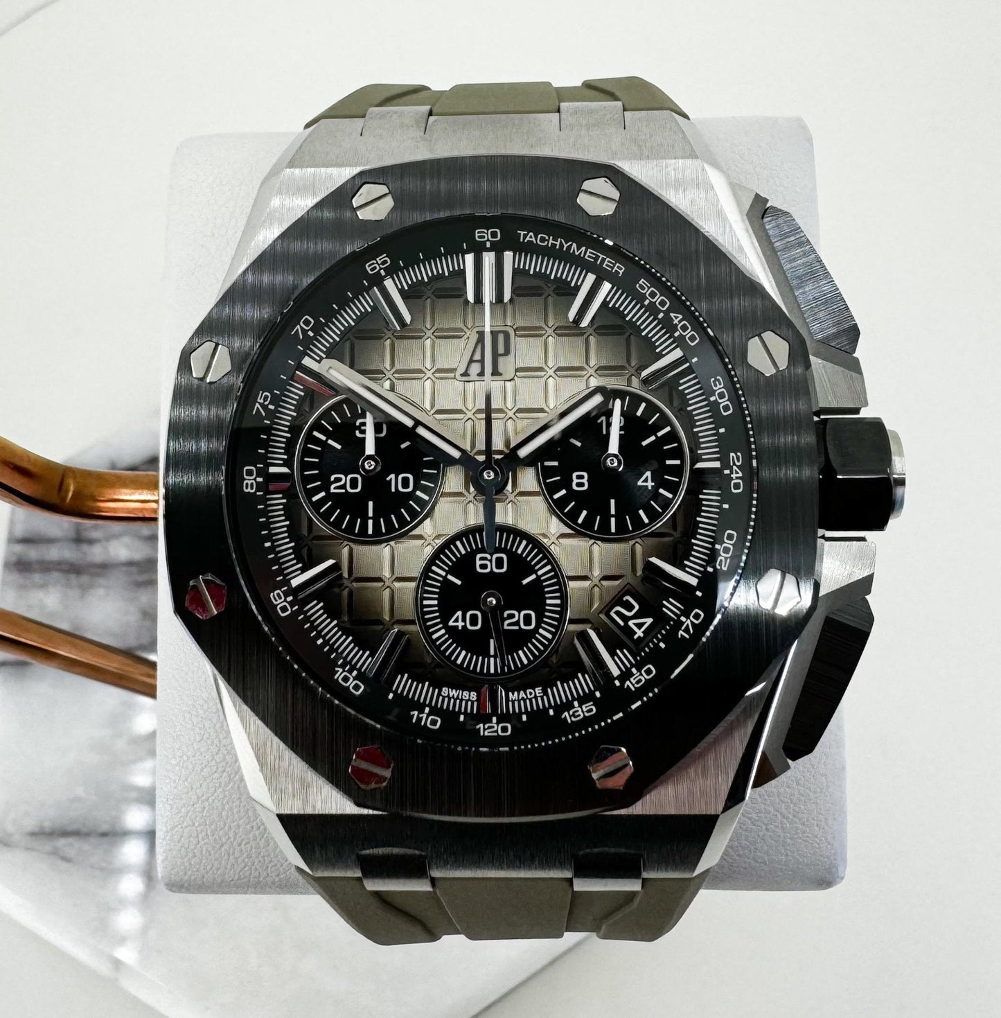 Audemars Piguet Royal Oak Offshore Watch - 43mm - Brown Dial - 26420SO.OO.A600CA.01