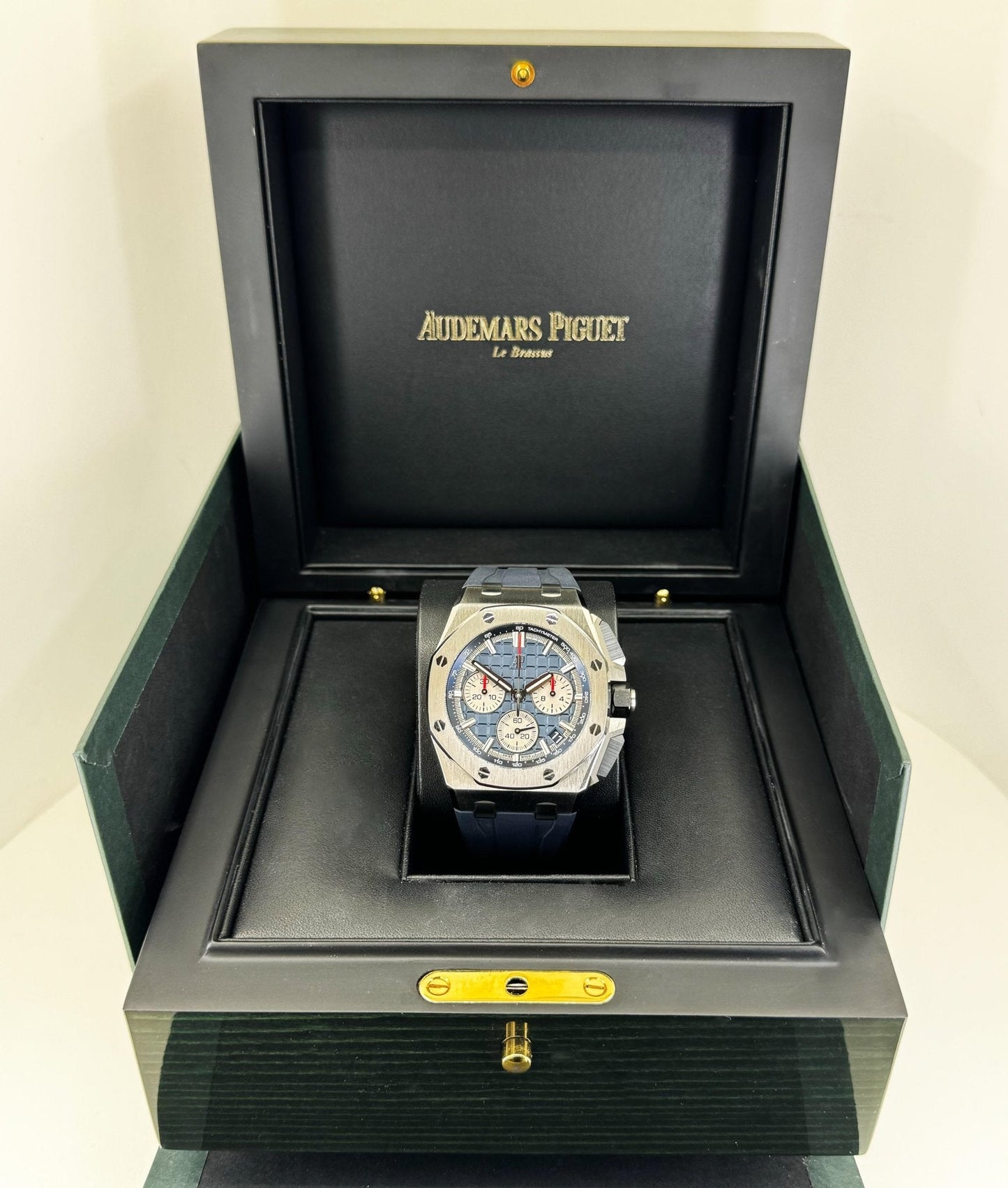 Audemars Piguet Royal Oak Offshore Watch Blue Dial 43mm-26420TI.OO.A027CA.01