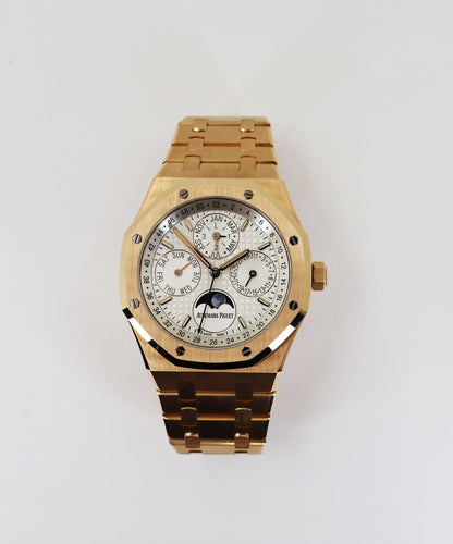 Audemars Piguet Royal Oak Perpetual Calendar Watch-Silver Dial 41mm-26574OR.OO.1220OR.01