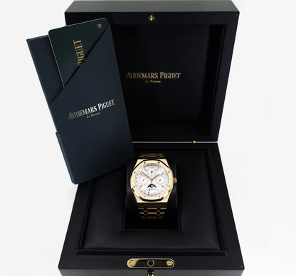 Audemars Piguet Royal Oak Perpetual Calendar Watch-Silver Dial 41mm-26574OR.OO.1220OR.01