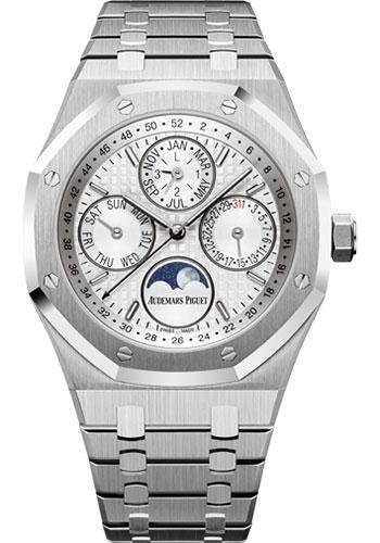 Audemars Piguet Royal Oak Perpetual Calendar Watch-Silver Dial 41mm-26574ST.OO.1220ST.01