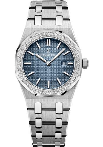 Audemars Piguet Royal Oak Quartz Watch-Blue Dial 33mm-67651IP.ZZ.1261IP.01