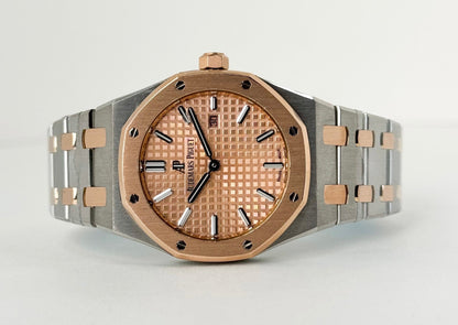 Audemars Piguet Royal Oak Quartz Watch-Pink Dial 33mm-67650SR.OO.1261SR.01