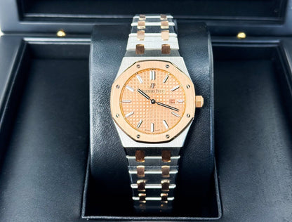 Audemars Piguet Royal Oak Quartz Watch-Pink Dial 33mm-67650SR.OO.1261SR.01