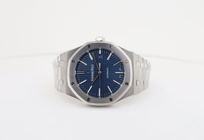 Audemars Piguet Royal Oak Selfwinding Blue dial with “Grande Tapisserie” 15400ST.OO.1220ST.03