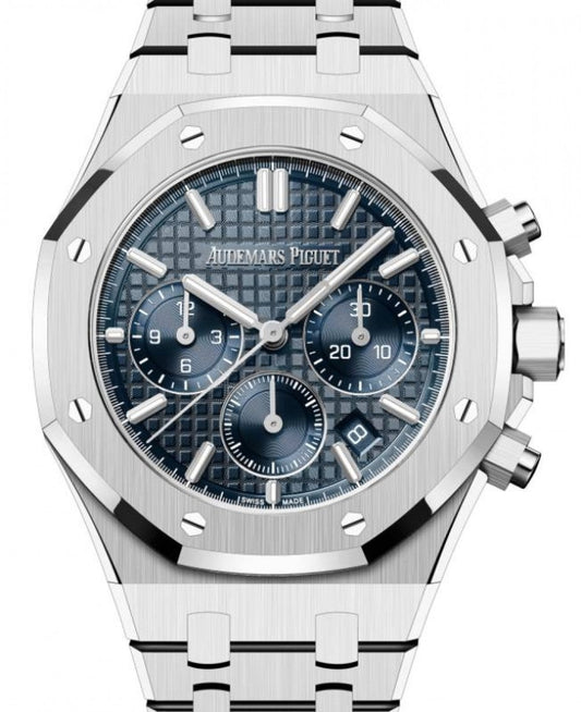 Audemars Piguet Royal Oak Selfwinding Chronograph Stainless Steel 38mm Blue Dial 26715ST.OO.1356ST.01