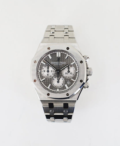 Audemars Piguet Royal Oak Selfwinding Chronograph Stainless Steel 38mm Grey Dial 26715ST.OO.1356ST.02