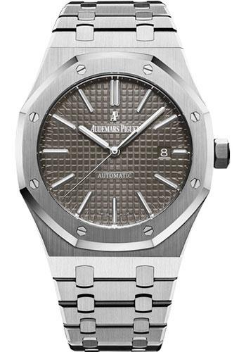 Audemars Piguet Royal Oak Selfwinding Watch - 41mm - Stainless Steel - Grey Dial - Calibre 3120-Grey Dial 41mm-15400ST.OO.1220ST.04