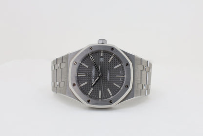 Audemars Piguet Royal Oak Selfwinding Watch - 41mm - Stainless Steel - Grey Dial - Calibre 4302-Grey Dial 41mm-15500ST.OO.1220ST.02