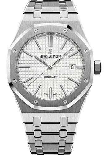 Audemars Piguet Royal Oak Selfwinding Watch - 41mm - Stainless Steel - Silver Dial - Calibre 3120-Silver Dial 41mm-15400ST.OO.1220ST.02