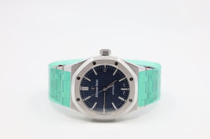 Audemars Piguet Royal Oak Selfwinding Watch-Blue Dial 37mm-15450ST.OO.1256ST.03