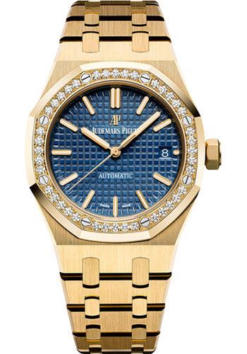 Audemars Piguet Royal Oak Selfwinding Watch-Blue Dial 37mm-15451BA.ZZ.1256BA.01