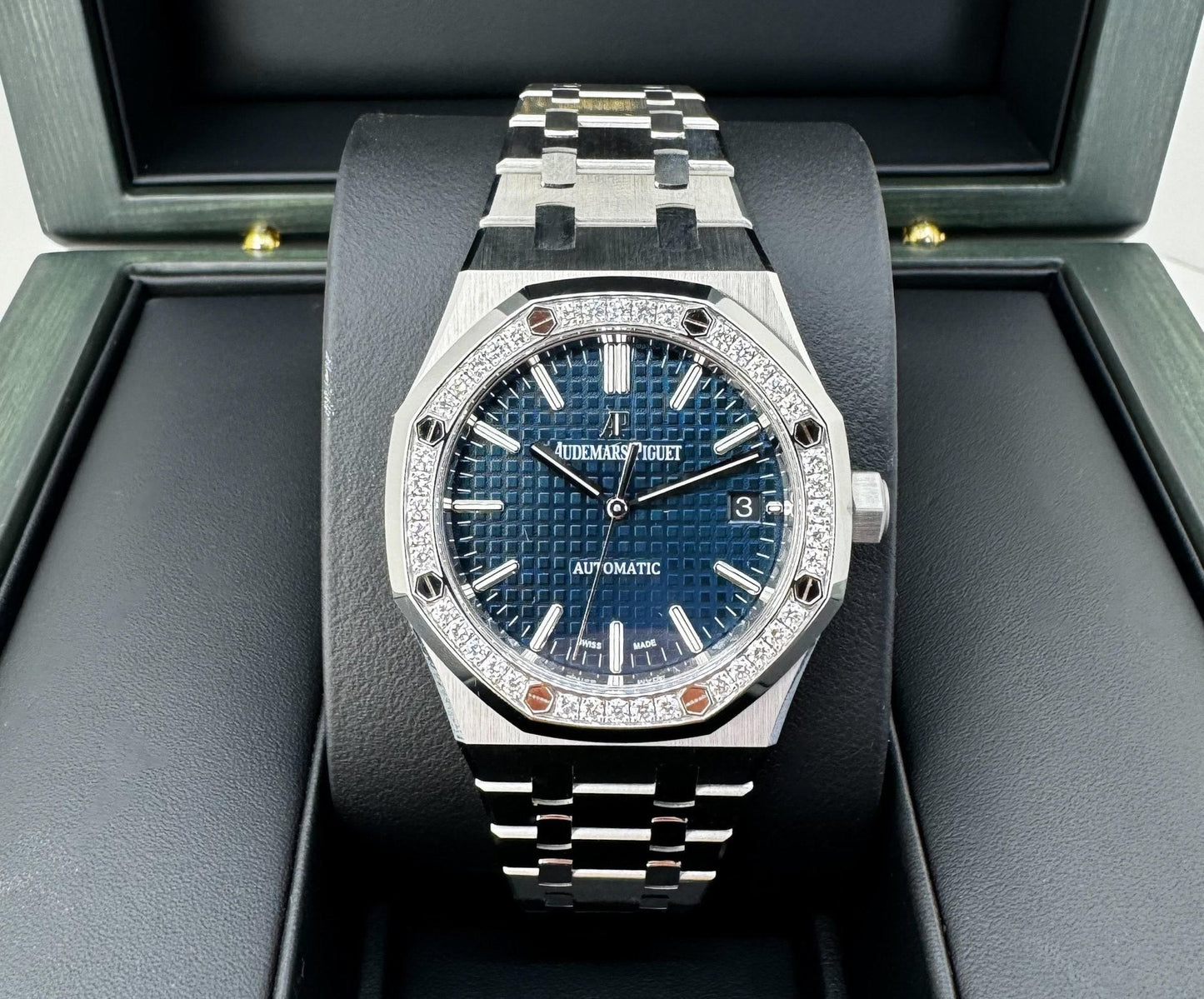 Audemars Piguet Royal Oak Selfwinding Watch-Blue Dial 37mm-15451ST.ZZ.1256ST.03