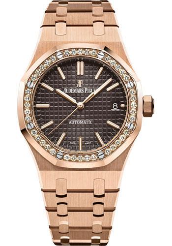 Audemars Piguet Royal Oak Selfwinding Watch-Brown Dial 37mm-15451OR.ZZ.1256OR.04