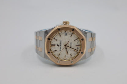 Audemars Piguet Royal Oak Selfwinding Watch-Silver Dial 37mm-15450SR.OO.1256SR.01