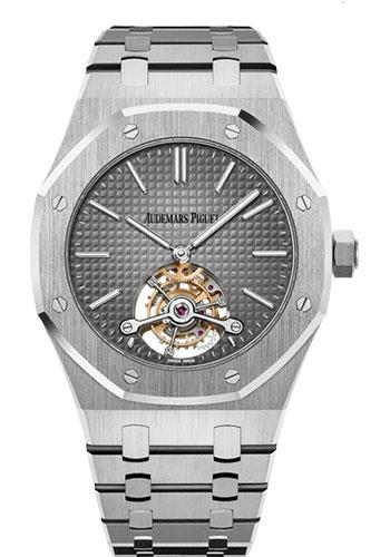 Audemars Piguet Royal Oak Tourbillon Extra-Thin Watch-Grey Dial 41mm-26510PT.OO.1220PT.01