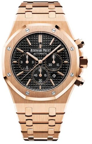 Audemars Piguet Royal Oak Watch - Black Index Dial 41mm - 26320OR.OO.1220OR.01