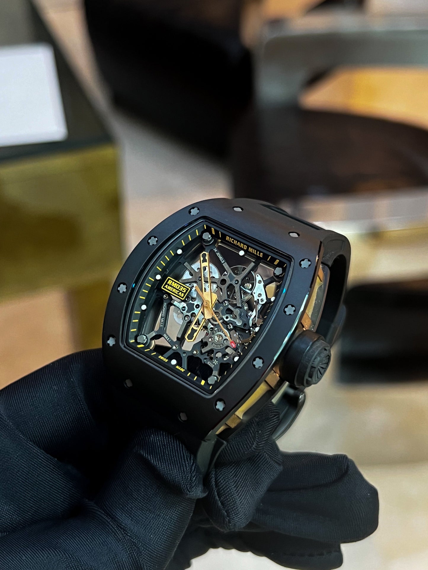 Richard Mille RM035 Americas Black Toro