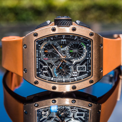 Richard Mille RM 72-01 Automatic Winding Lifestyle Flyback Chronograph Rose Gold