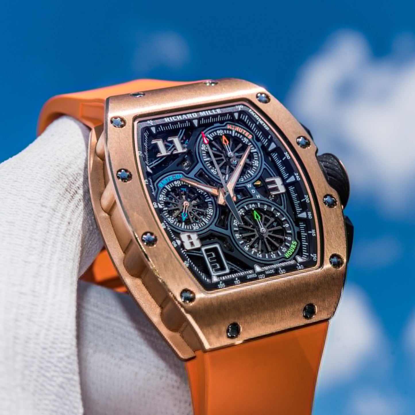 Richard Mille RM 72-01 Automatic Winding Lifestyle Flyback Chronograph Rose Gold